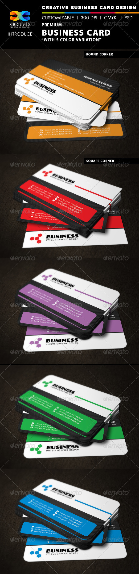 GraphicRiver Premium Business Card 3354872 GraphicRiver Premium Business Card 3354872