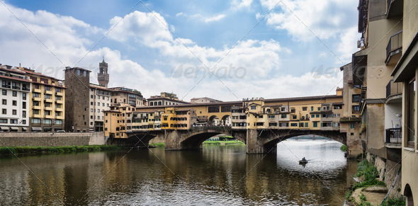Ponte Vecchio in Florence - Stock Photo - Images
