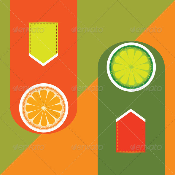 Orange and Lime - Stock Photo - Images