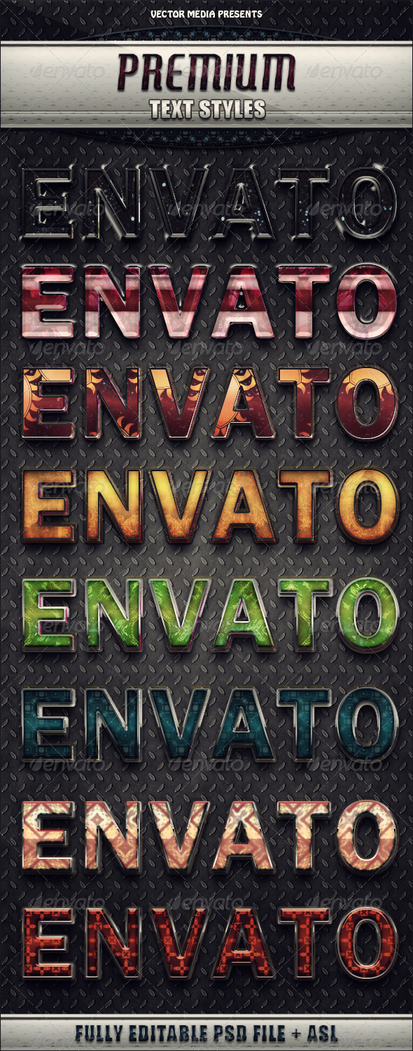 GraphicRiver Premium Text Styles 3356712 GraphicRiver Premium Text Styles 3356712