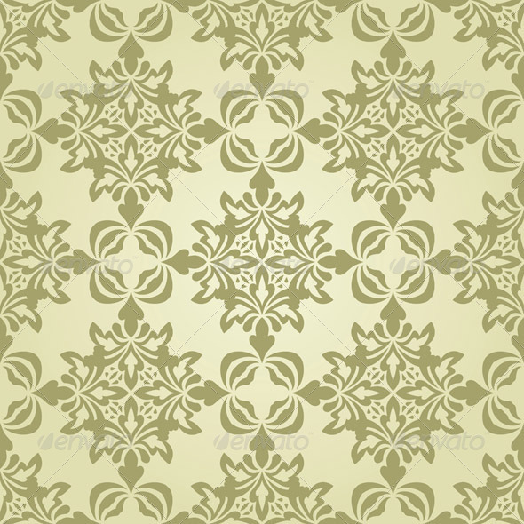 GraphicRiver Vector Seamless Vintage Wallpaper Pattern 3359341 GraphicRiver Vector Seamless Vintage Wallpaper Pattern 3359341
