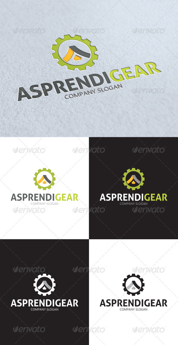 GraphicRiver Asprendi Gear A Letter Logo 3360000 GraphicRiver Asprendi Gear A Letter Logo 3360000