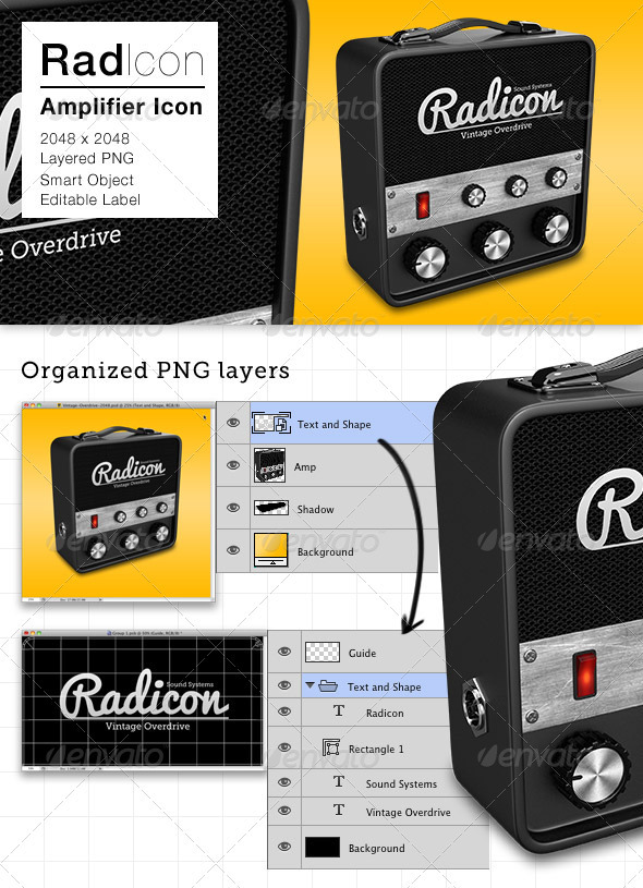 Radicon Amplifier Icon - Software Icons