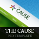 The Cause - Multipurpose Non-Profit PSD Template - ThemeForest Item for Sale