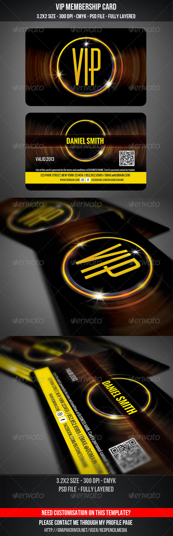 GraphicRiver VIP Membership Card 3362542 GraphicRiver VIP Membership Card 3362542