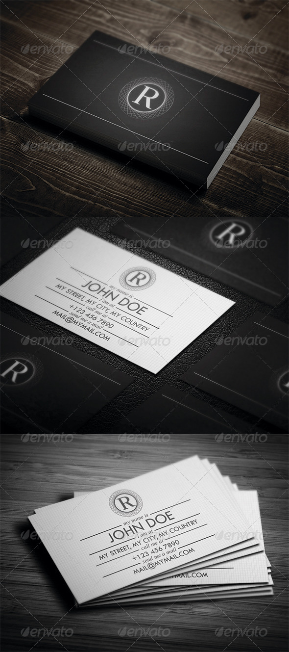 GraphicRiver Elegant Business Card 3362983 GraphicRiver Elegant Business Card 3362983