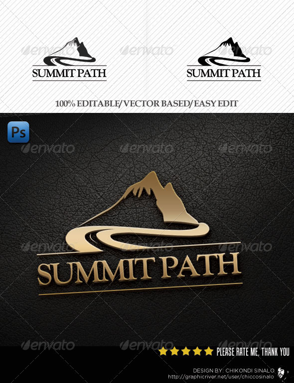 Summit Path Logo Template - Abstract Logo Templates
