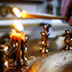 Candle Burning In The Church Candle Burning In The Church - VideoHive Item for Sale