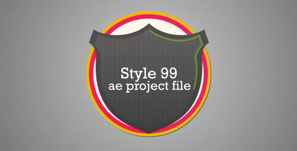 After Effects Project - VideoHive Style 99 3376086 After Effects Project - VideoHive Style 99 3376086