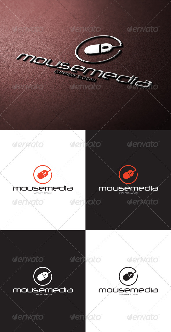 GraphicRiver Mouse Media Logo 3377777 GraphicRiver Mouse Media Logo 3377777