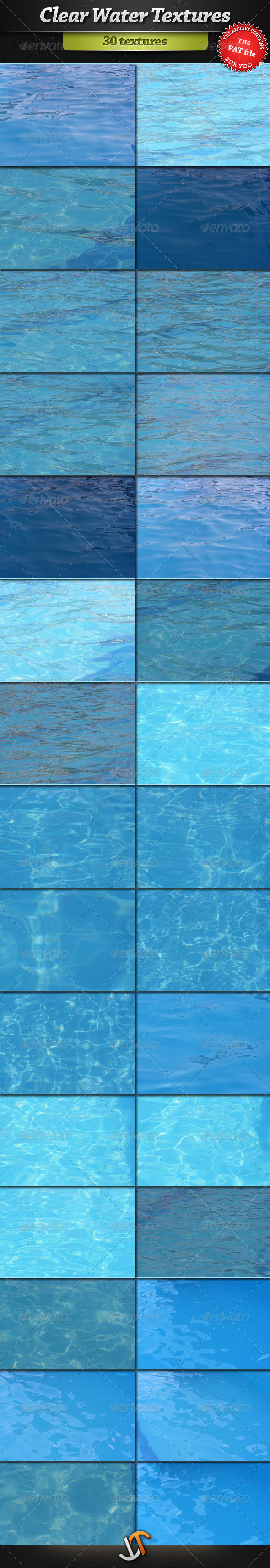 Clear Water Textures - Liquid Textures