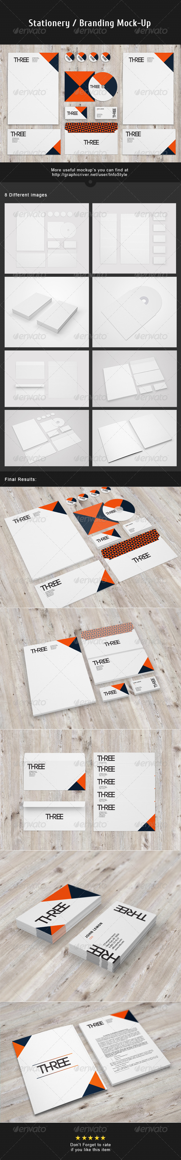 GraphicRiver Stationery Branding Mock-Up Vol.3 3386684 GraphicRiver Stationery Branding Mock-Up Vol.3 3386684