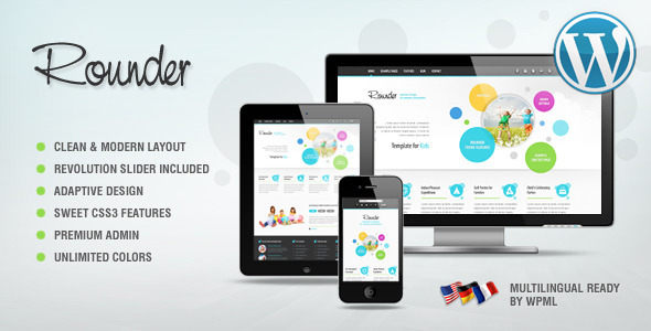 ThemeForest Rounder Multi-Purpose Adaptive Wordpress Theme 3387754 ThemeForest Rounder Multi-Purpose Adaptive Wordpress Theme 3387754