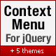 jQuery Context Menu Plugin - CodeCanyon Item for Sale