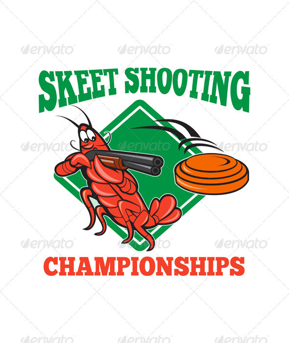 GraphicRiver Crayfish Lobster Target Skeet Shooting 3392216 GraphicRiver Crayfish Lobster Target Skeet Shooting 3392216
