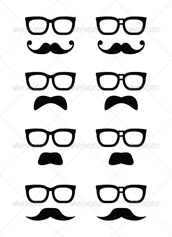 Glasses Moustache