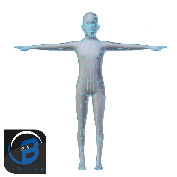 3DOcean Young Boy Base Mesh LOW POLY 3423253 3DOcean Young Boy Base Mesh LOW POLY 3423253