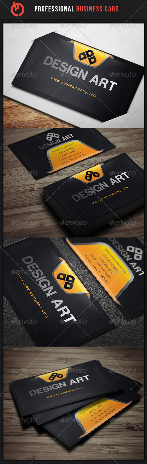 GraphicRiver Professional Business Card 5 3424941 GraphicRiver Professional Business Card 5 3424941