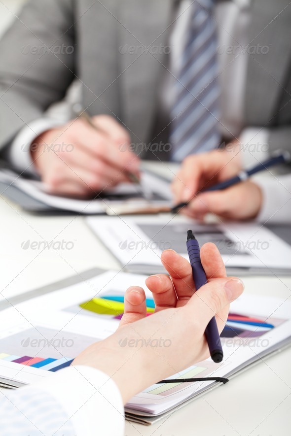 Working moment - Stock Photo - Images