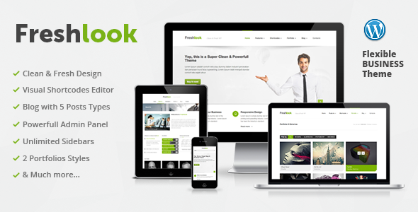 ThemeForest Freshlook Responsive Multi-Purpose WP Theme 3411374 ThemeForest Freshlook Responsive Multi-Purpose WP Theme 3411374