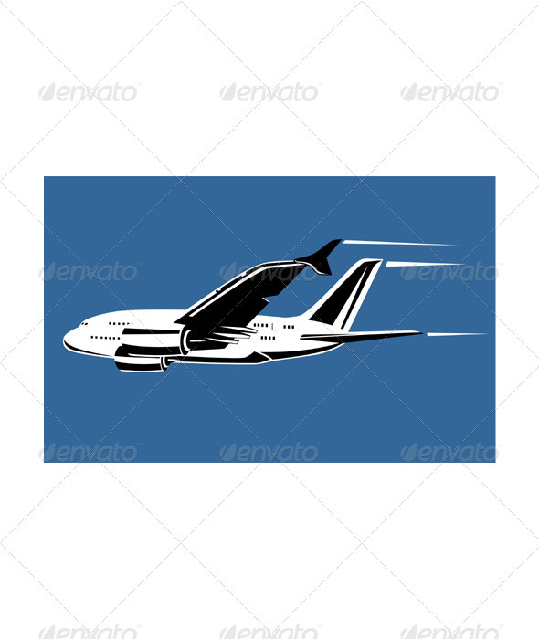 GraphicRiver Commercial Jet Plane Airline Ret 3435462 GraphicRiver Commercial Jet Plane Airline Ret 3435462