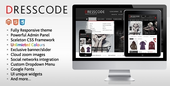 ThemeForest Dresscode Responsive Magento Theme 3296245 ThemeForest Dresscode Responsive Magento Theme 3296245