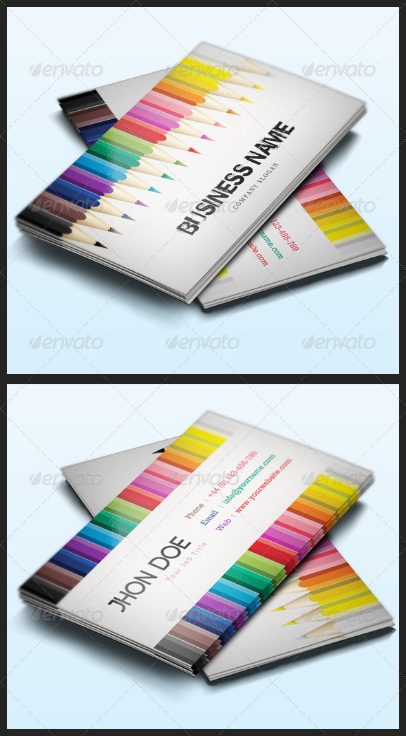 GraphicRiver Creative Business Card 3444485 GraphicRiver Creative Business Card 3444485