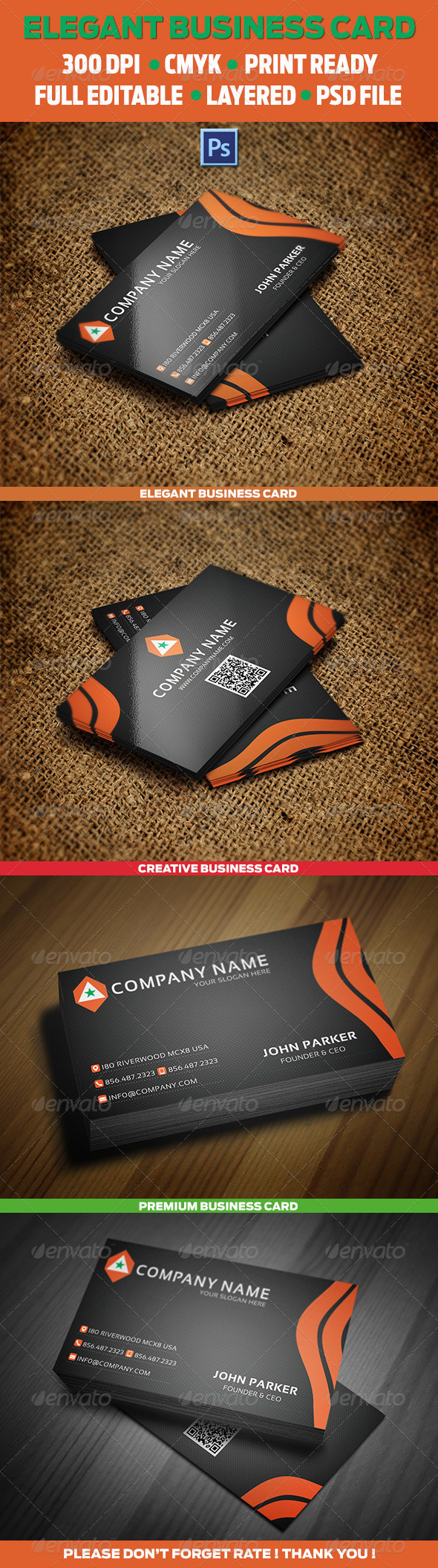 GraphicRiver Corporate Business Cards 11 3433908 GraphicRiver Corporate Business Cards 11 3433908
