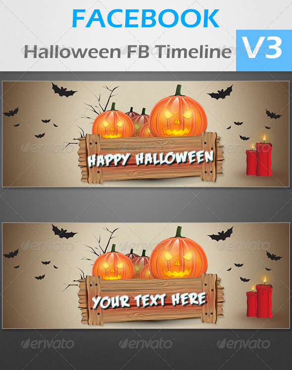 GraphicRiver Halloween FB Timeline V3 3448656 GraphicRiver Halloween FB Timeline V3 3448656