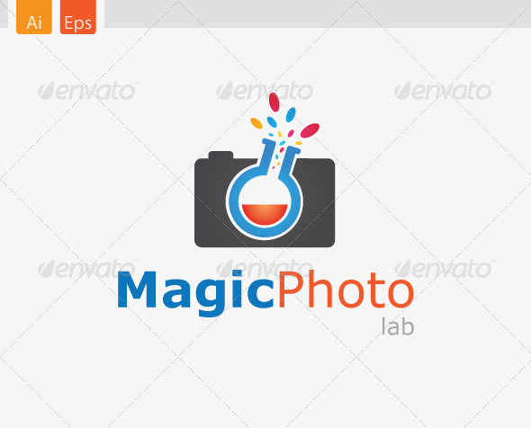 MagicPhoto Lab Logo Design - Abstract Logo Templates