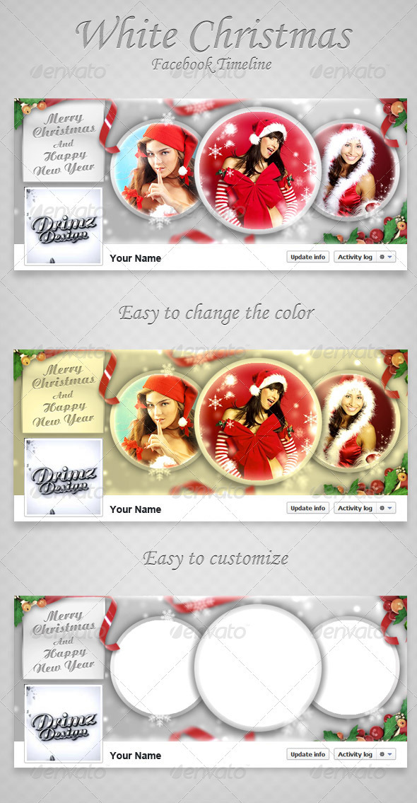 GraphicRiver Christmas Facebook Timeline V3 3458594 GraphicRiver Christmas Facebook Timeline V3 3458594