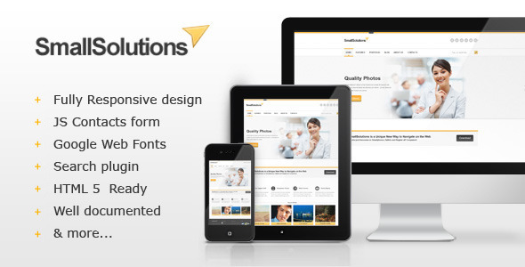ThemeForest Smallsolutions Responsive Site Template 3459118 ThemeForest Smallsolutions Responsive Site Template 3459118