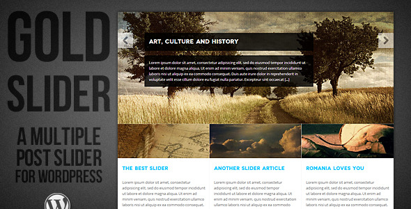 CodeCanyon WordPress Gold Slider 3459454 CodeCanyon WordPress Gold Slider 3459454