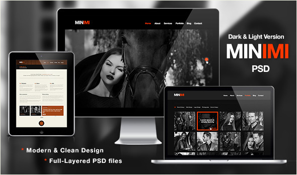 ThemeForest Minimi Likable single page design 3460432 ThemeForest Minimi Likable single page design 3460432