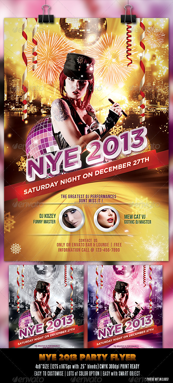 GraphicRiver New Year Eve 2013 Flyer 3462188 GraphicRiver New Year Eve 2013 Flyer 3462188