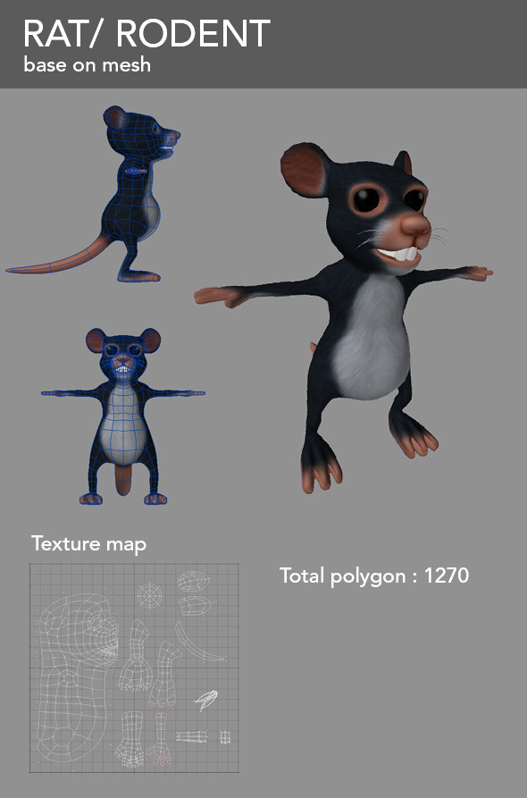 3DOcean Rat 3469798 3DOcean Rat 3469798