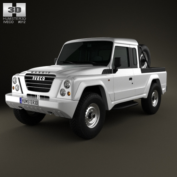 3DOcean Iveco Massif pickup 2011 3471893 3DOcean Iveco Massif pickup 2011 3471893