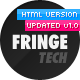 Fringe Tech Portfolio &amp; Blog Web Site - ThemeForest Item for Sale