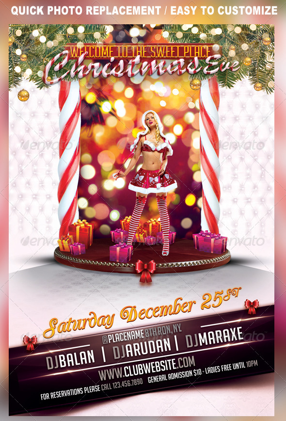 GraphicRiver Christmas Eve Party Flyer Template 3454791 GraphicRiver Christmas Eve Party Flyer Template 3454791