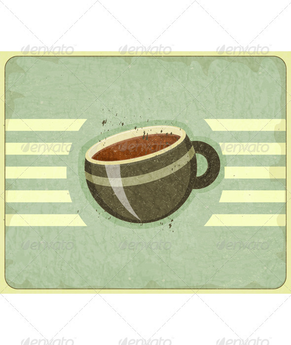 GraphicRiver Retro Cover for Coffee Menu 3478419 GraphicRiver Retro Cover for Coffee Menu 3478419