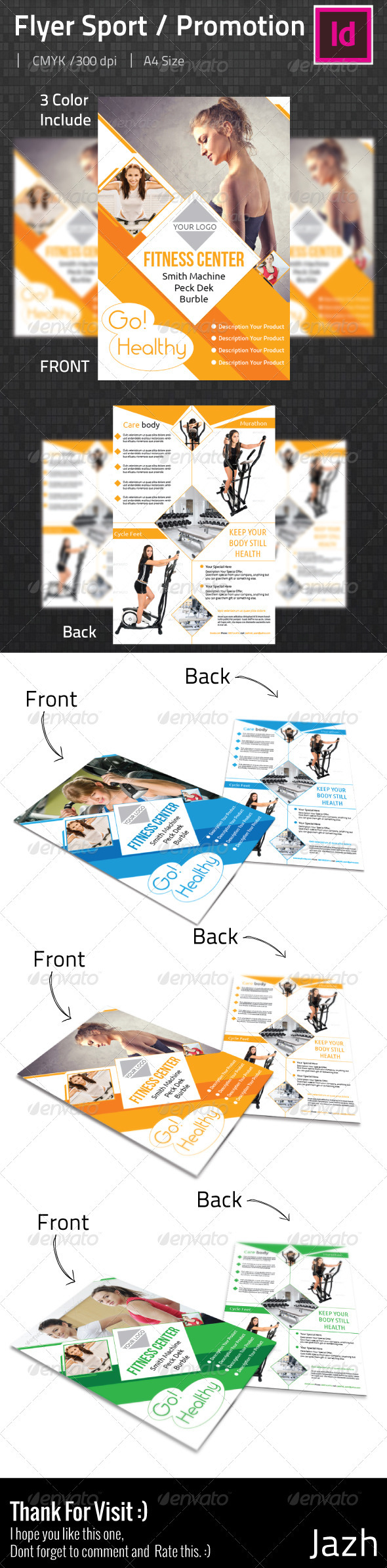 GraphicRiver Flyer Sport & Promotions 3447232 GraphicRiver Flyer Sport & Promotions 3447232