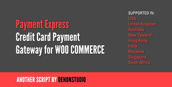 CodeCanyon PaymentExpress Credit Card Gateway for WooCommerce 1508432 CodeCanyon PaymentExpress Credit Card Gateway for WooCommerce 1508432