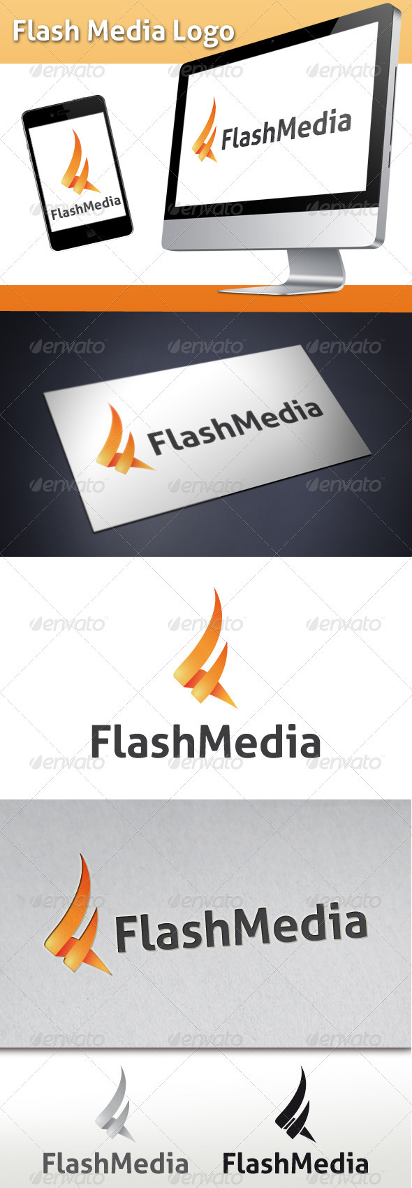 GraphicRiver Flash Media Logo 3483233 GraphicRiver Flash Media Logo 3483233