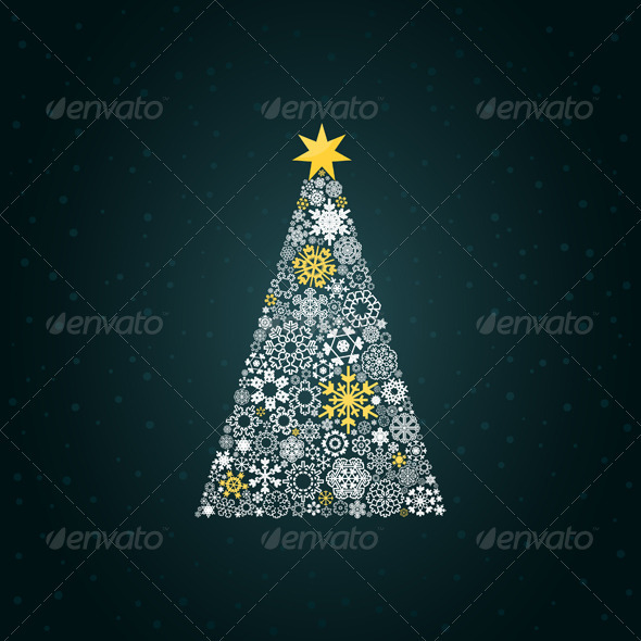 GraphicRiver Christmas Tree 4 3488669 GraphicRiver Christmas Tree 4 3488669