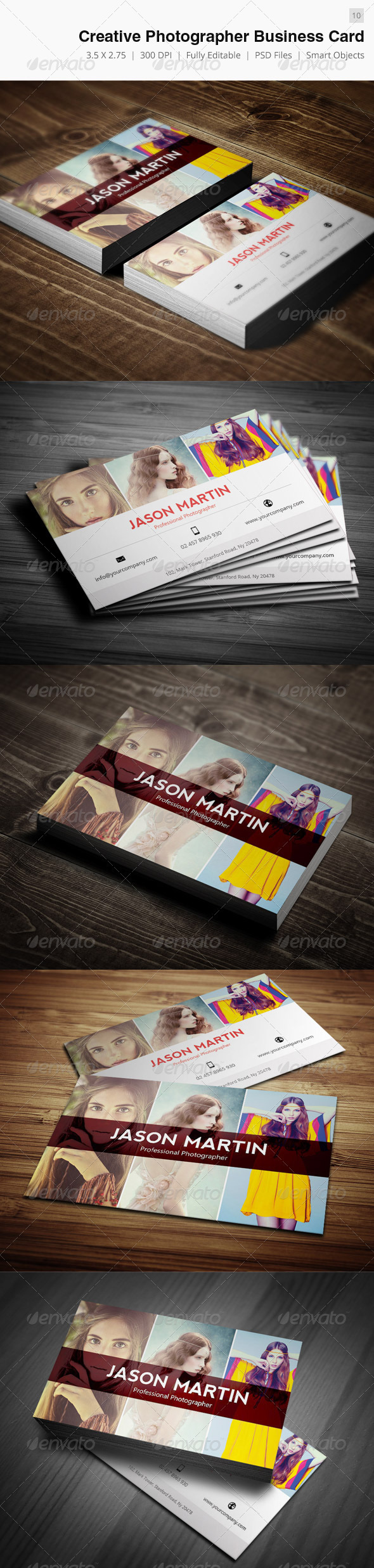 GraphicRiver Creative Photographer Business Card 10 3492274 GraphicRiver Creative Photographer Business Card 10 3492274