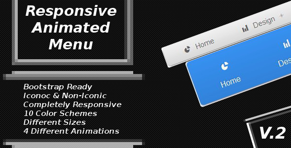 Animated CSS3 Menu - CodeCanyon Item for Sale