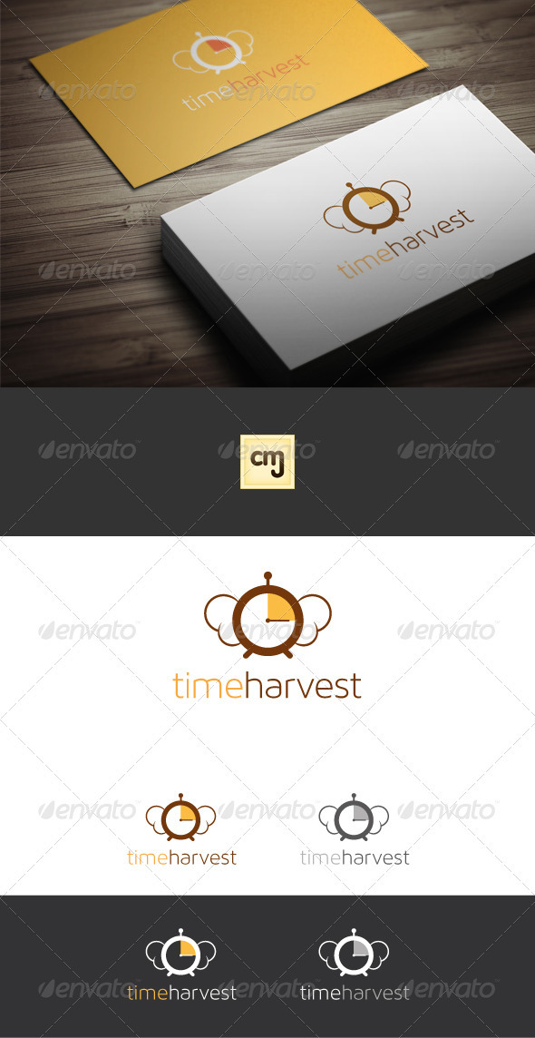 Time Harvest Logo Template - Symbols Logo Templates