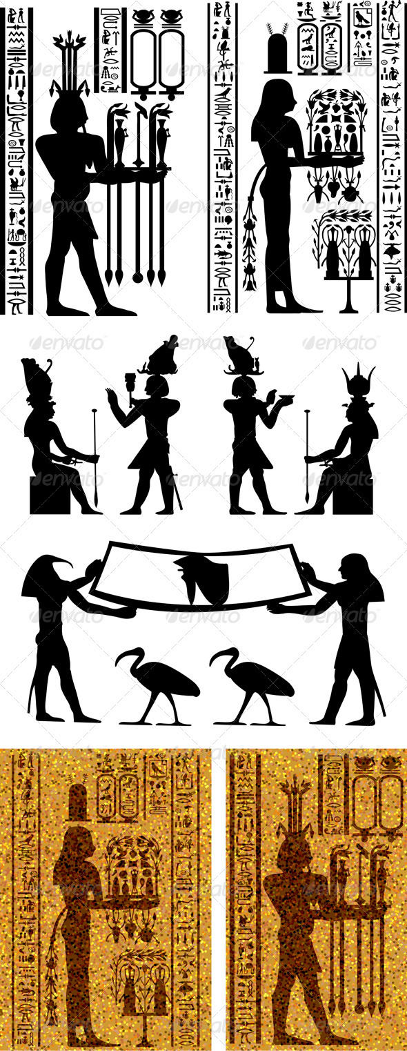 GraphicRiver Set of Egyptian Backgrounds 3511499 GraphicRiver Set of Egyptian Backgrounds 3511499