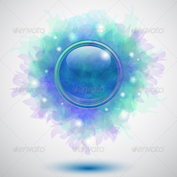 GraphicRiver Floral Button 3488990 GraphicRiver Floral Button 3488990