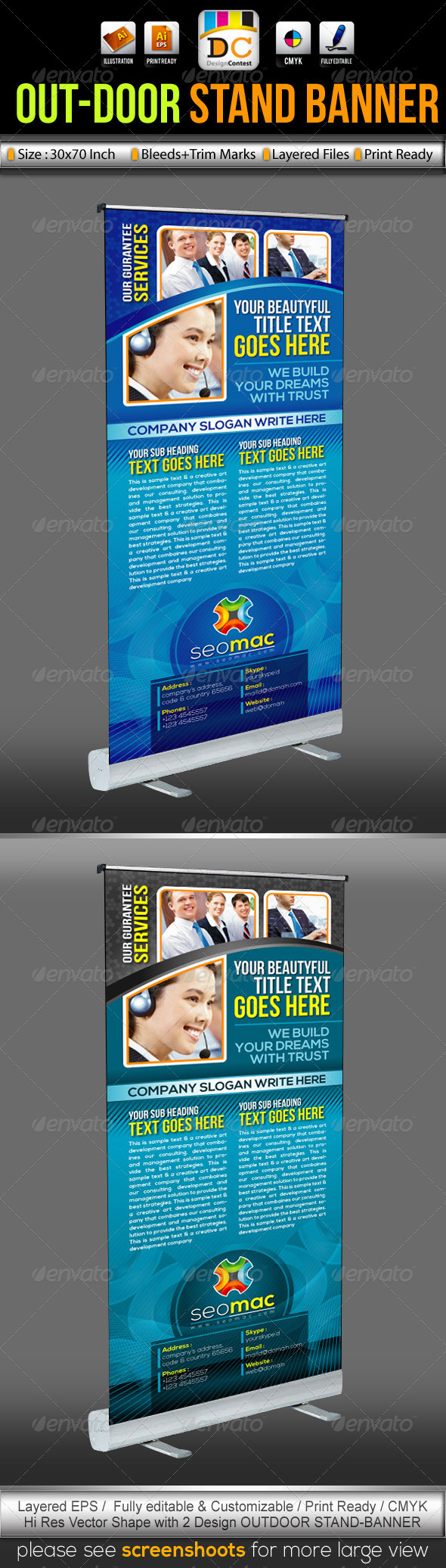 GraphicRiver SeoMac Out-Door Stand Banner Sinage Templates 3477476 GraphicRiver SeoMac Out-Door Stand Banner Sinage Templates 3477476
